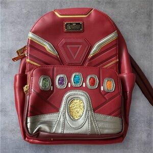 Loungefly Marvel Avengers: Endgame Iron Man Gauntlet Mini Backback